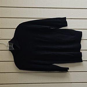 Black Three-quarters Sleeve Size Medium Turtleneck from Forever 21